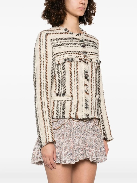 MARANT ÉTOILE Izaria jacket - Neutrals - zdjęcie produktu nr 2