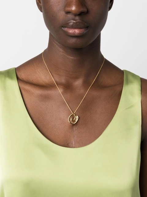 Missoma U-letter pendant chain-link necklace - Gold - zdjęcie produktu nr 2