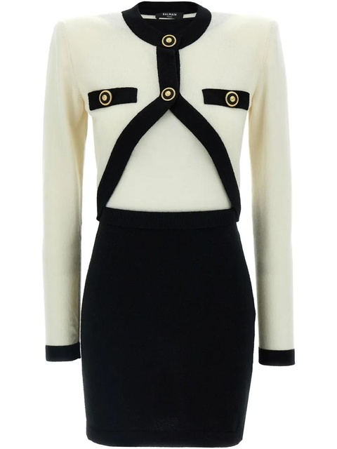 Balmain Filo Leone Catena dress - Black - zdjęcie produktu nr 1