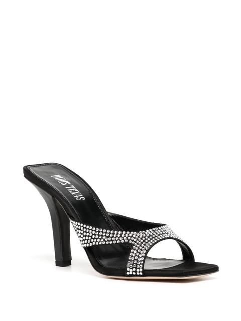 Paris Texas 95mm Kate sandals - Black - zdjęcie produktu nr 1