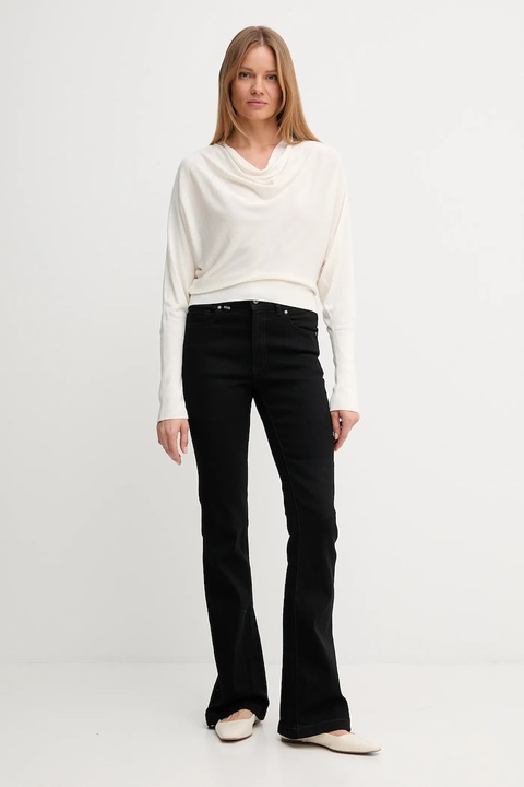 United Colors of Benetton jeansy damskie high waist 4OTADE00F - zdjęcie produktu nr 2