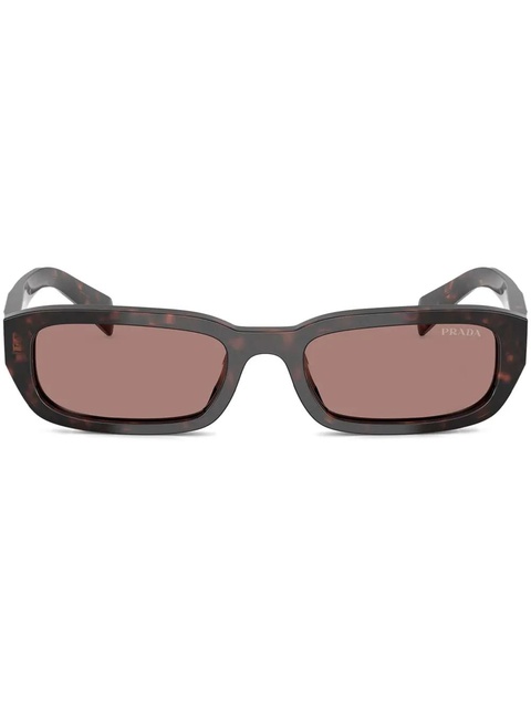 Prada Eyewear rectangle-frame sunglasses - Brown - zdjęcie produktu nr 1
