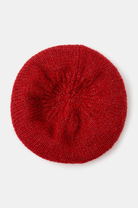 Answear.LAB beret wełniany kolor czerwony wełniany - zdjęcie produktu nr 1
