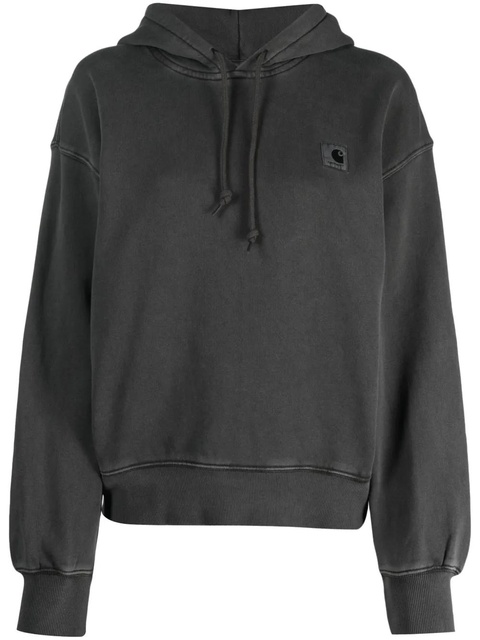 Carhartt WIP Nelson cotton hoodie - Grey - zdjęcie produktu nr 1
