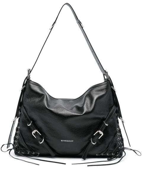 Givenchy medium Voyou leather shoulder bag - Black - zdjęcie produktu nr 1