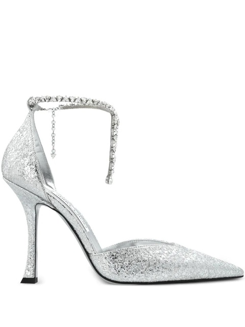 Jimmy Choo 110mm Stevie pumps - Silver - zdjęcie produktu nr 1