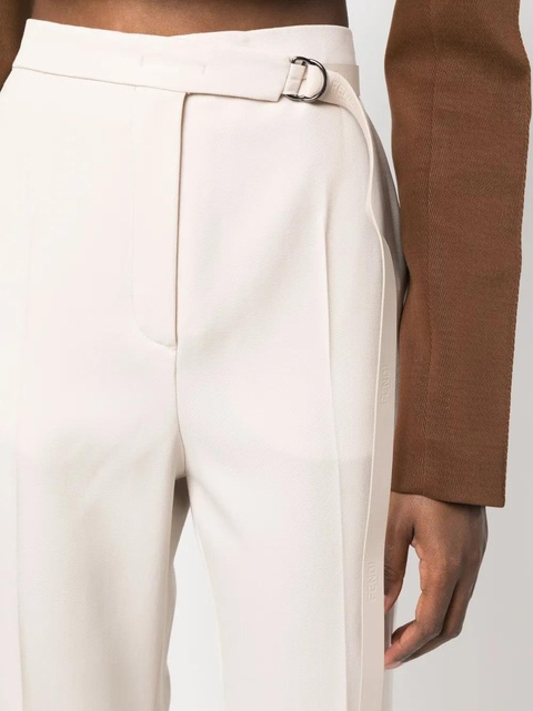 FENDI high-waisted wool flared trousers - Neutrals - zdjęcie produktu nr 2