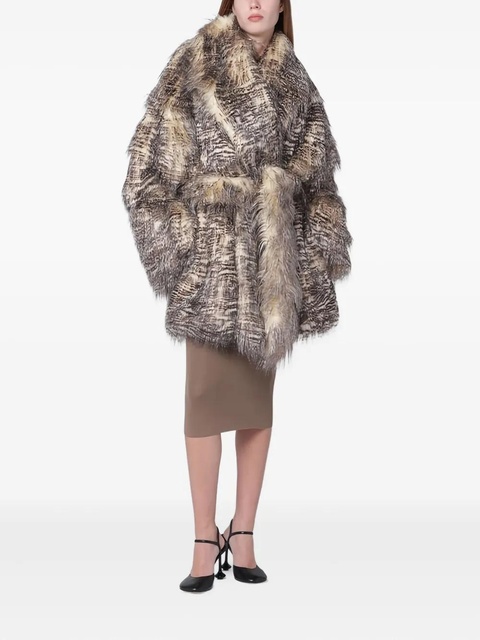 ENTIRE STUDIOS ribbed-knit pencil skirt - Brown - zdjęcie produktu nr 2