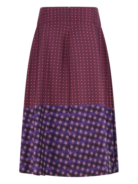 ETRO patterned pleated skirt - Red - zdjęcie produktu nr 2