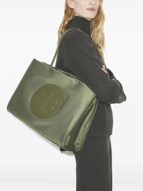 Tory Burch Ella logo-embellishment tote bag - Green - zdjęcie produktu nr 1