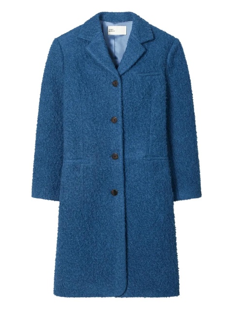 Tory Burch button wool coat - Blue - zdjęcie produktu nr 1