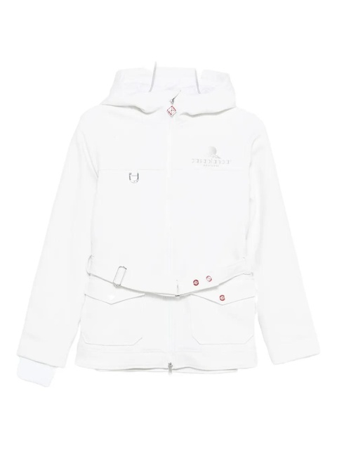 Casablanca hooded belted ski jacket - White - zdjęcie produktu nr 2