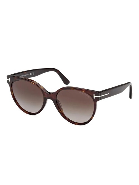 TOM FORD Eyewear round-frame sunglasses - Brown - zdjęcie produktu nr 1