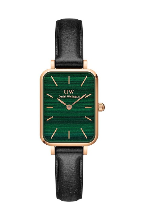 Daniel Wellington zegarek Quadro Pressed damski kolor różowy - zdjęcie produktu nr 2