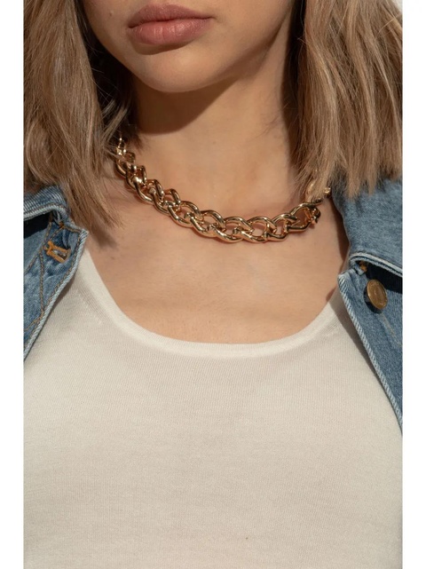 Tory Burch Wishbone chain necklace - Gold - zdjęcie produktu nr 2