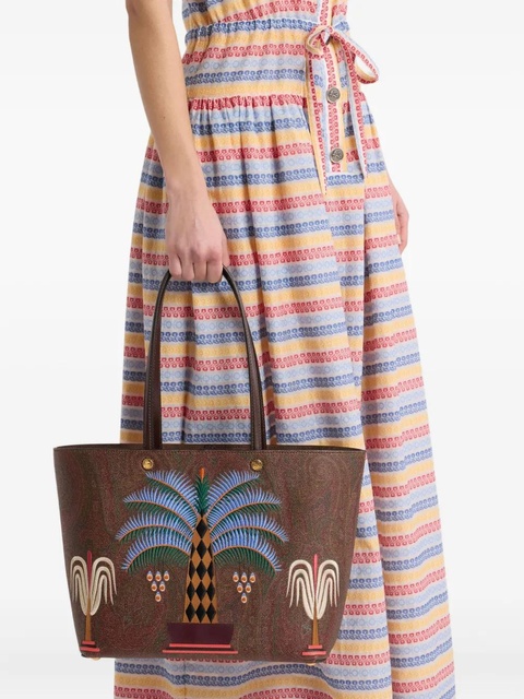 ETRO x Agostino Iacurci medium Essential tote bag - Brown - zdjęcie produktu nr 2