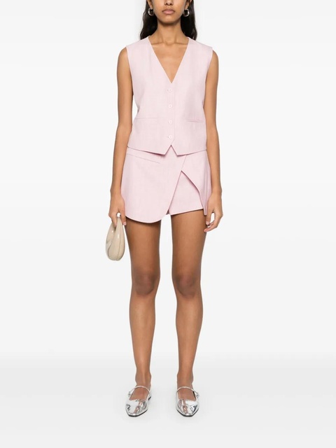 Maje wrap-detail shorts - Pink - zdjęcie produktu nr 2