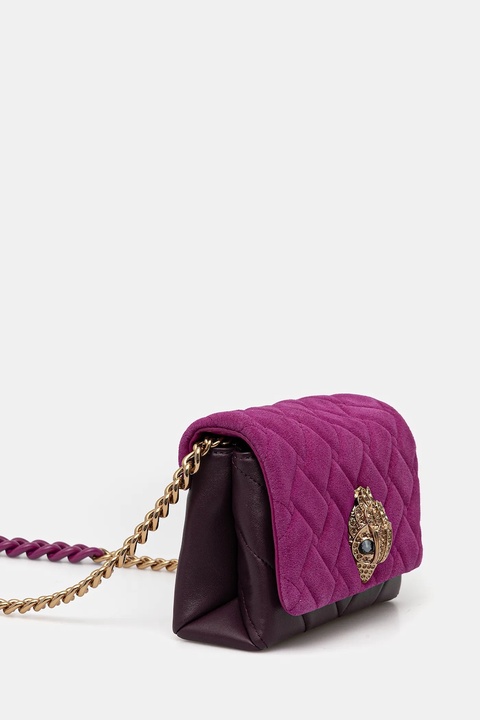 Kurt Geiger London torebka skórzana KENSINGTON kolor różowy 9594552219 - zdjęcie produktu nr 2