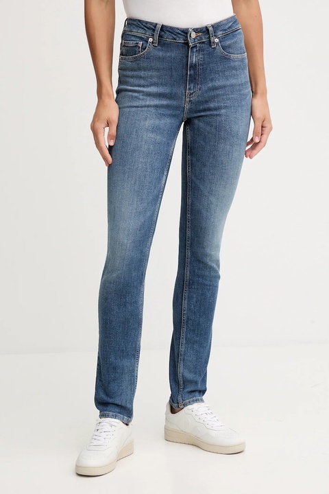 Tommy Hilfiger jeansy damskie kolor granatowy WW0WW46722 - zdjęcie produktu nr 1
