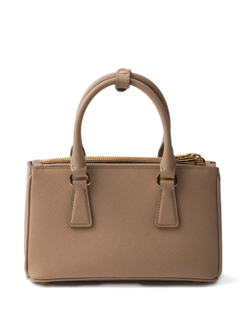 Prada Galleria Saffiano-leather top-handle mini bag - Brown - zdjęcie produktu nr 2