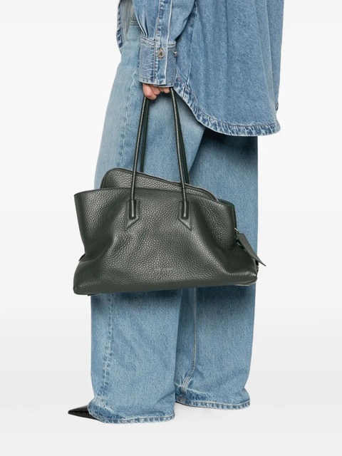 The Attico medium Passeggiata tote bag - Green - zdjęcie produktu nr 1