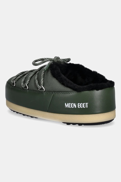 Moon Boot klapki MB EVX MULE NYLON kolor zielony 80D1470110 G016 - zdjęcie produktu nr 2