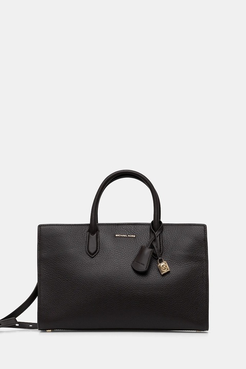 MICHAEL Michael Kors torebka skórzana kolor brązowy 30F4GETS2L - zdjęcie produktu nr 1