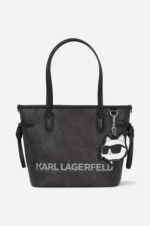 Karl Lagerfeld torebka kolor czarny A1W30134 - zdjęcie produktu nr 1