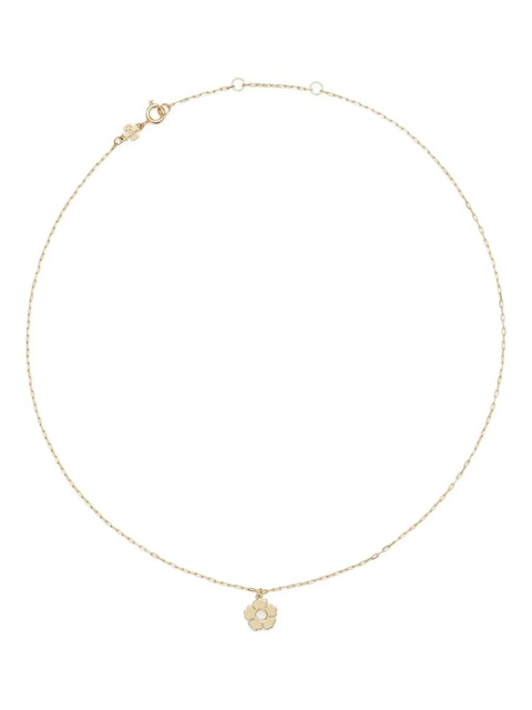 Tory Burch flower-pendant necklace - Gold - zdjęcie produktu nr 1