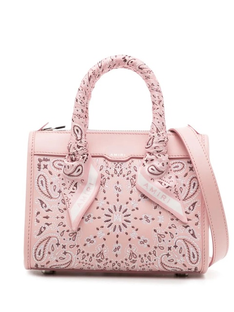 AMIRI Bandana Micro Triangle crossbody bag - Pink - zdjęcie produktu nr 1