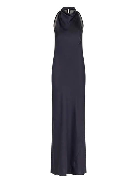 ROTATE BIRGER CHRISTENSEN lace-panel maxi dress - Blue - zdjęcie produktu nr 1