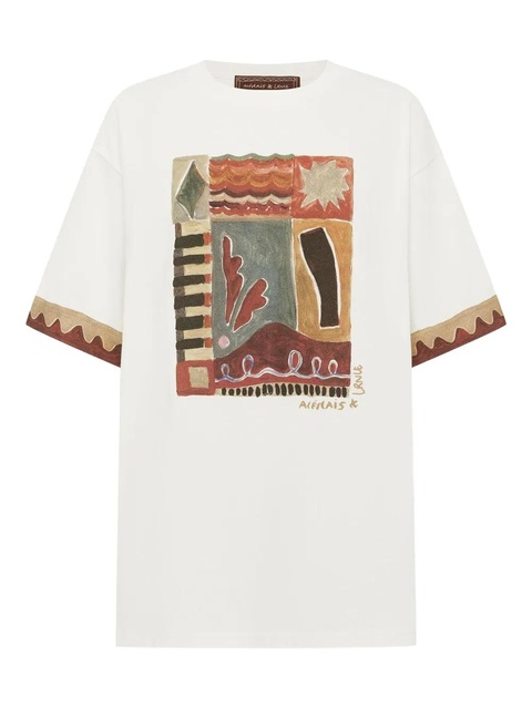 ALEMAIS Michelle T-shirt - White - zdjęcie produktu nr 1