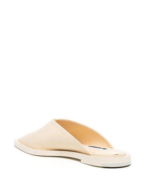 Jil Sander pointed-toe leather mules - Neutrals - zdjęcie produktu nr 2