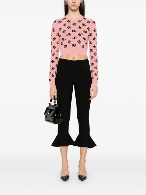 Dolce & Gabbana DNA DG-jacquard sweater - Pink - zdjęcie produktu nr 2