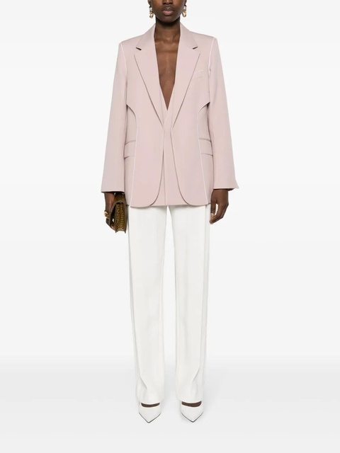 Victoria Beckham Double Panel single-breasted blazer - Pink - zdjęcie produktu nr 2