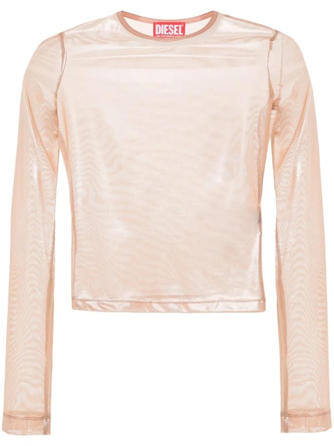 Diesel T-Clau-M1 semi-sheer top - Neutrals - zdjęcie produktu nr 1