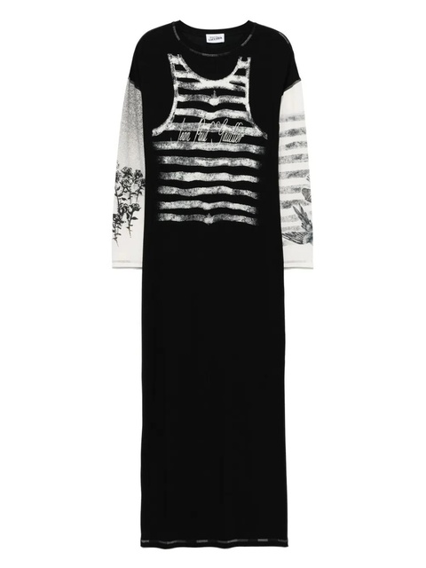 Jean Paul Gaultier Tattoo dress - Black - zdjęcie produktu nr 1