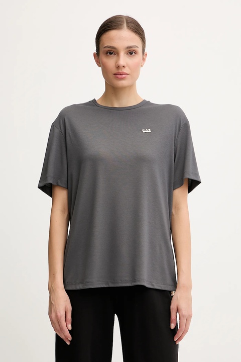 EA7 Emporio Armani t-shirt damski kolor szary AF13919.7W000189 - zdjęcie produktu nr 1