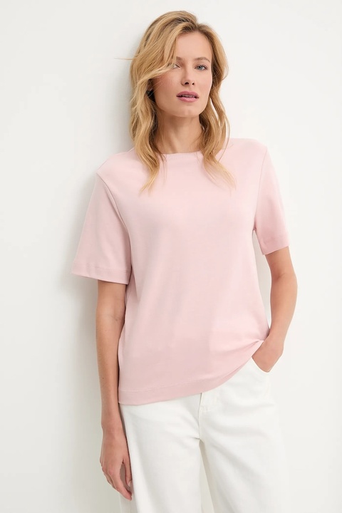 Answear.LAB t-shirt bawełniany damski kolor różowy - zdjęcie produktu nr 1