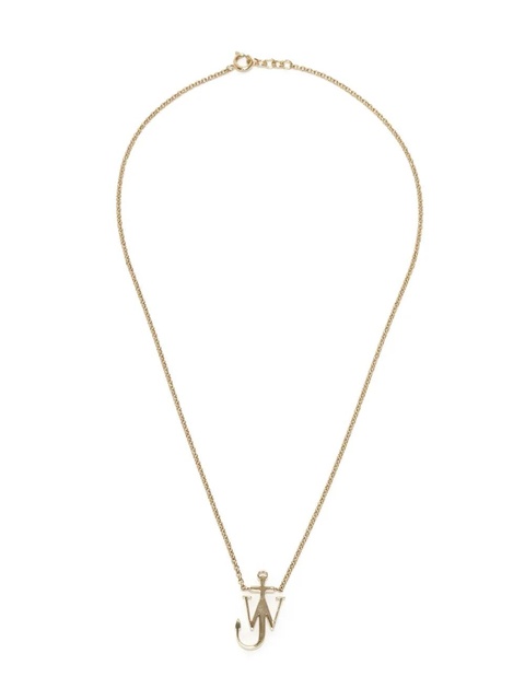 JW Anderson Anchor pendant necklace - Gold - zdjęcie produktu nr 2