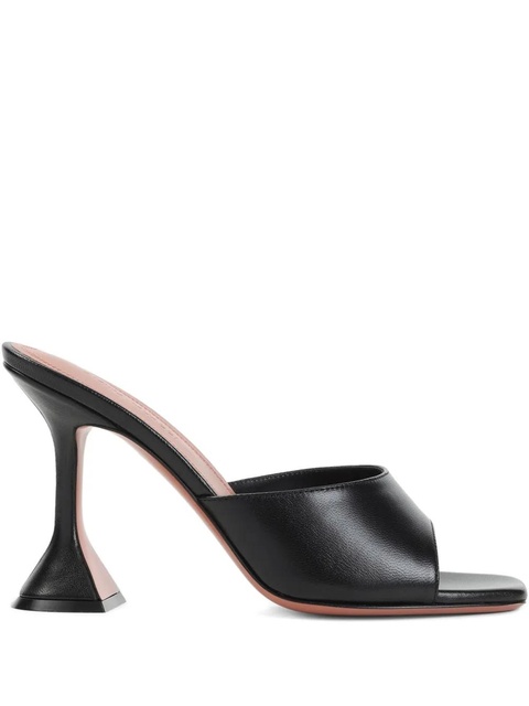 Amina Muaddi 95mm Lupita sandals - Black - zdjęcie produktu nr 1