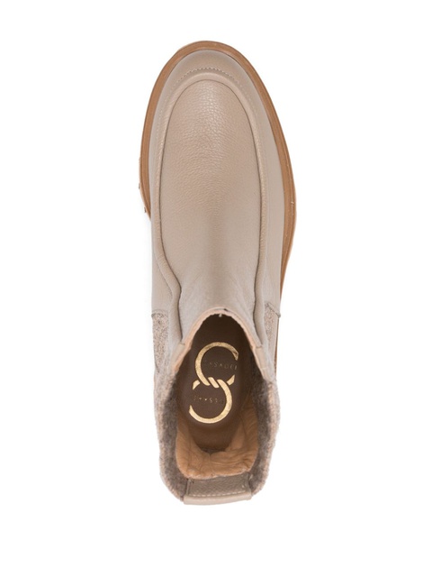 Casadei leather Chelsea boots - Neutrals - zdjęcie produktu nr 2