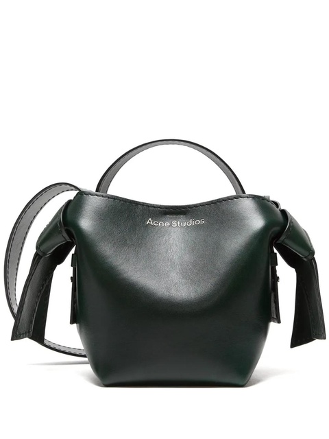Acne Studios mini Musubi crossbody bag - Green - zdjęcie produktu nr 1