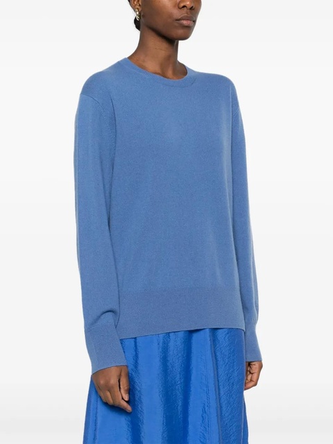 TOTEME crew-neck cashmere sweater - Blue - zdjęcie produktu nr 2