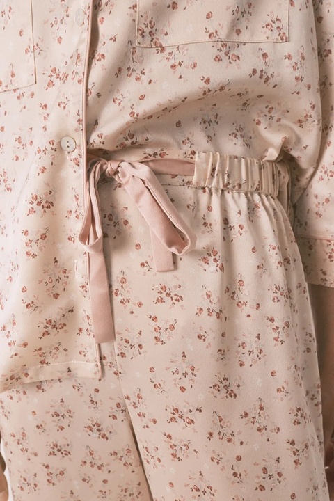 women'secret piżama damska kolor różowy satynowa 2542462 - zdjęcie produktu nr 2