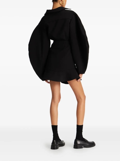 ROTATE BIRGER CHRISTENSEN ruffle mini skirt - Black - zdjęcie produktu nr 2