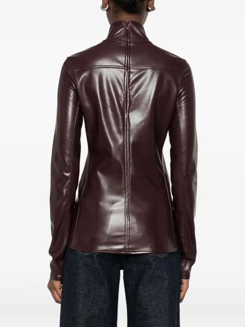 Rabanne funnel-neck long-sleeve top - Purple - zdjęcie produktu nr 2