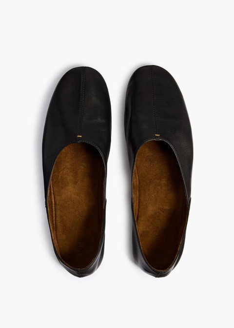 KHAITE Jane ballet flats - Black - zdjęcie produktu nr 1