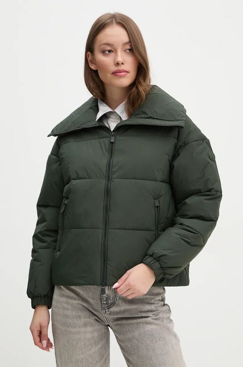 Save The Duck kurtka HINA damska kolor zielony zimowa oversize D31318W.COFY19 - zdjęcie produktu nr 1