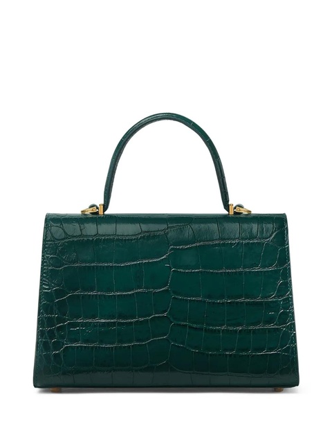 Versace medium embossed tote bag - Green - zdjęcie produktu nr 2